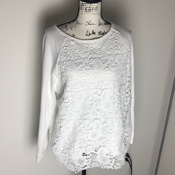 Adrianna Papell Embroidered Sweater - Picture 2 of 6